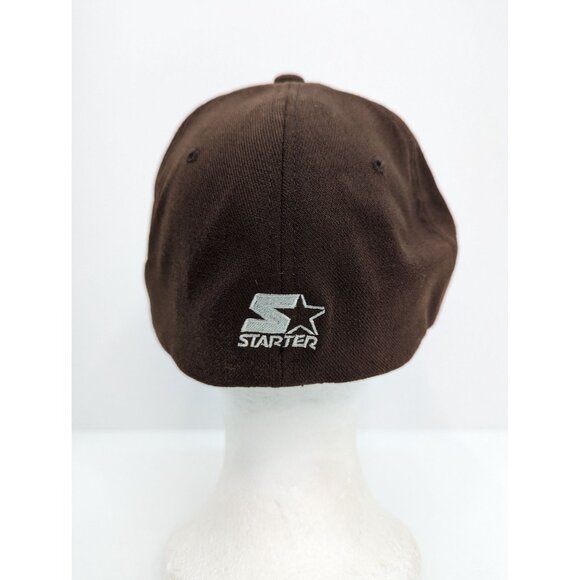 Vintage Starter Cleveland Browns NFL Pro Line Brown One Size 7 to 7 1/2 Cap Hat - Picture 6 of 8